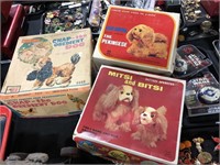 Three Vintage Battery  Japanese Toys.