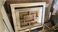 Shadowbox wall display shelf