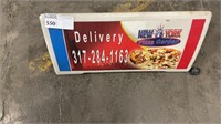 NEW YORK DELIVERY SIGN