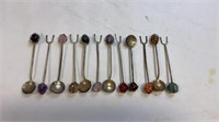 Brazilian Coin Spoons and picks