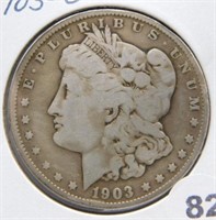 1903-O Morgan Silver Dollar.