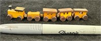 Miniature Wood Train