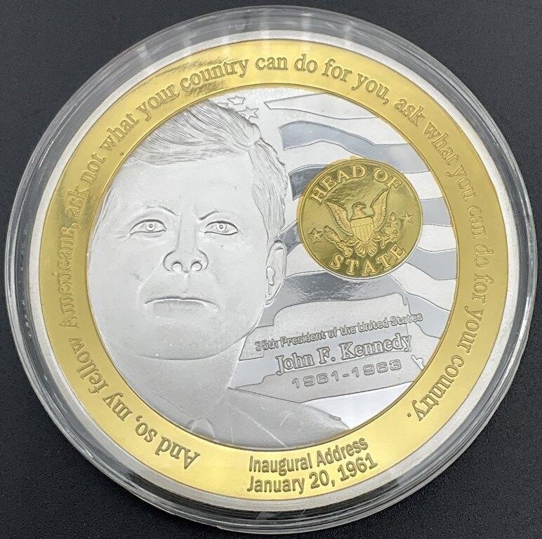 2.5in JFK Memorial Medal by American Mint