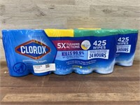 2-5 pack Clorox wipes
