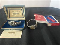 Vintage Men's Watches- Bulova 23 Jewels , Lathan,