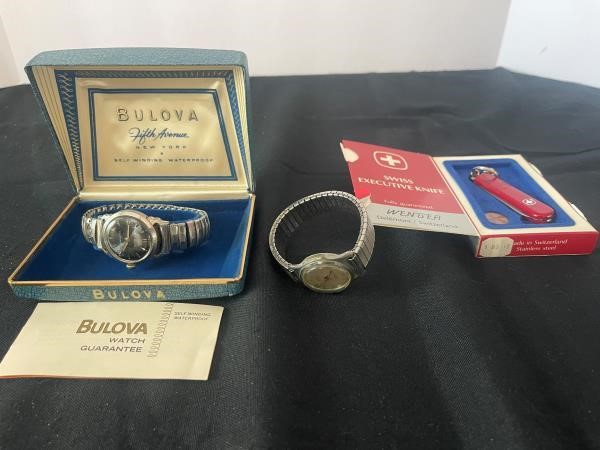 Vintage Men's Watches- Bulova 23 Jewels , Lathan,
