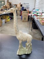 Porcelain giraffe figure 10"