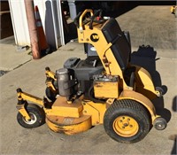 Wright Stander mower, starts, drives, operates; as