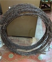 (2) Partial Rolls Vintage Barbed Wire