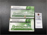 2 Boxes Remington UMC 9mm Luger Ammo