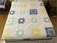Handmade Quilt #16 8 Point Starburst Pattern