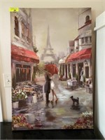 romantic paris painting