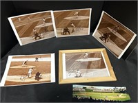 Signed Baseball Pictures.