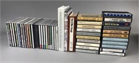 Civil War Collection of CDs Cassettes VHS DVD
