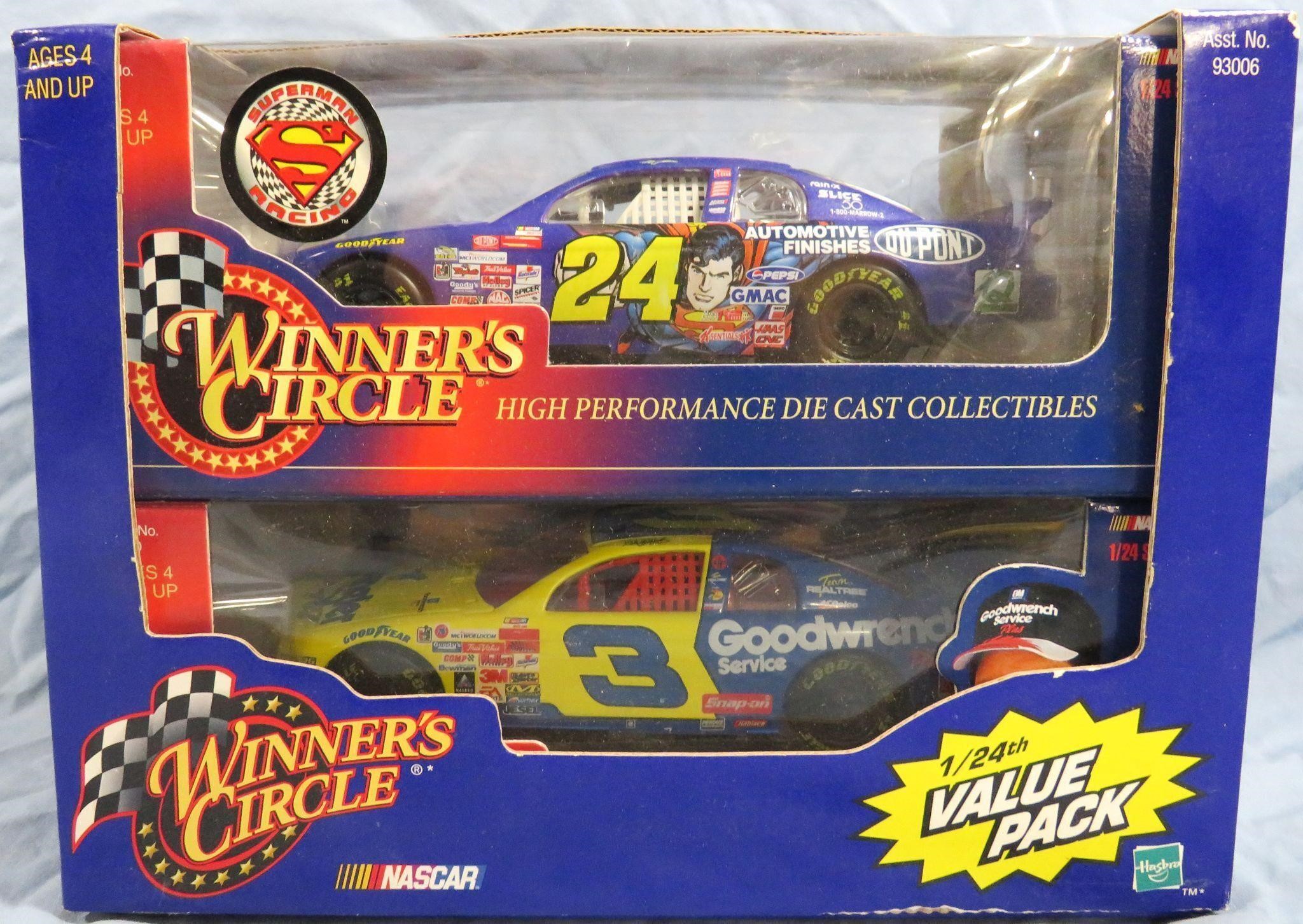 NASCAR WINNER'S CIRCLE DIECAST COLLECTIBLE CARS