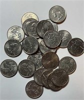 (25) State Quarters Proof and UNC
