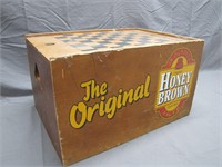 Vintage The Original Honey Brown Tobacco Box