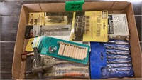 Brad point wood drill set, Quick Change tools,