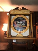 Veterans clock