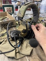 Military pelton headset