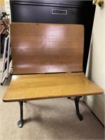 Antique School Desk Chair