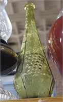 FRUIT DECORATED ITALIAN WINE BOTTLE - CHIPS