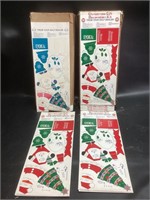 2 Boxes Gulf Christmas Gift Decoration Kit,NOS