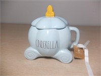 Brand new Rae Dunn Cinderella MUG w/ Lid