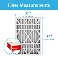 $40  Filtrete 20x25x4 1000 MPR Allergen Filter