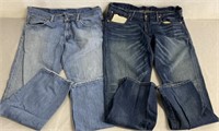 2 Ralph Lauren Polo Jeans 36x32