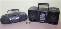 Pair of Portable Sony Radios/Disc-Players
