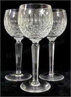 (6) Waterford Crystal Colleen Wine Glasses