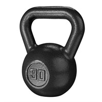 Athletic Works 30lb Kettlebell Casting Iron