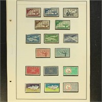 Ireland Stamps Mint NH on pages in mounts, fresh