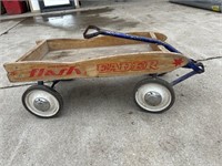 Wood Childs toy wagon