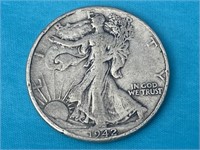 1942 Walking Liberty Silver Half Dollar