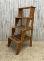 Four Tier Wooden Staircase Shelf