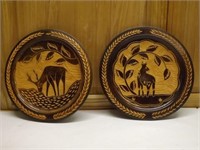 Yugoslavian Wooden Platters