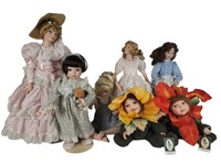 7 Gorham, Lenox & Geppeddo Dolls