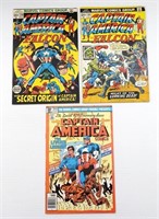 (3) CAPTAIN AMERICA #155, #166, #255