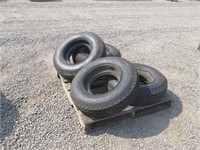 (4) Mobile Home 8-14.5 Tires