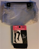 Travel Bag and Footed Tights Size Q