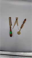 Vintage brass tool's