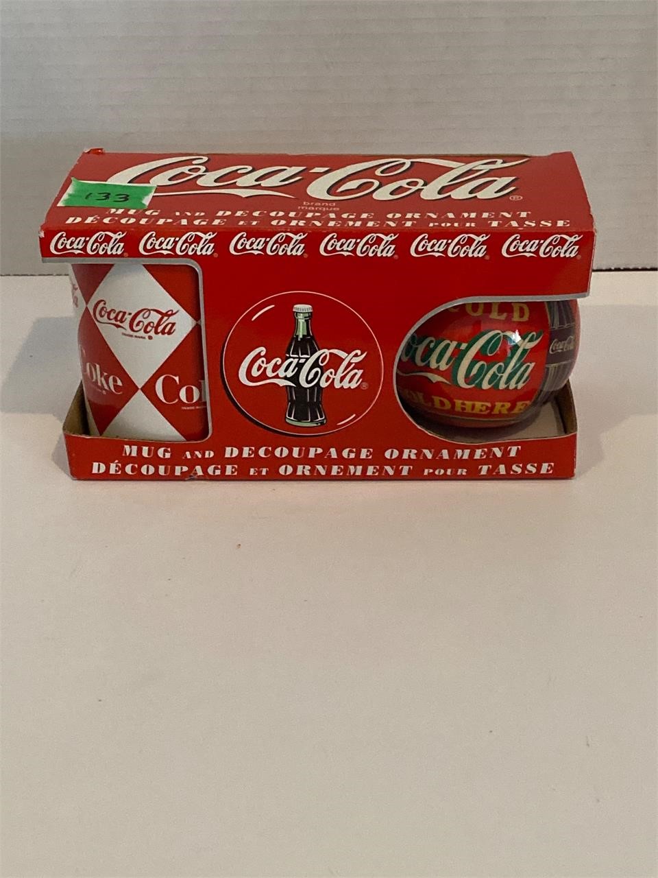 Coca Cola Cup & Ornament