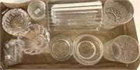 SPODE VACE & WATERFORD ASHTRAY / GLASS LOT