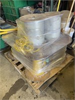 SKIDS OF MIX SPOOLS OF ROPE / NYLON 1/4IN
