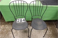 Pair of Metal Chairs