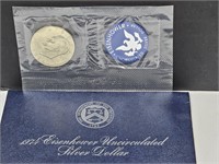1974 IKE Silver Doller UNC Coin