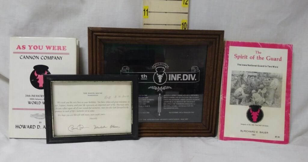 Assorted War Books,34th Infantry