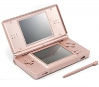 Nintendo DS Lite Console Metallic Rose with Stylus